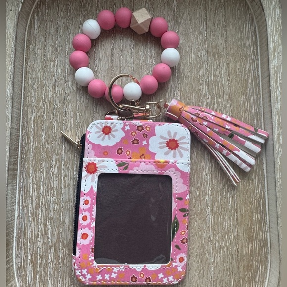 NWT Bogg Compatible Wristlet Pink Floral OS - Picture 3 of 6